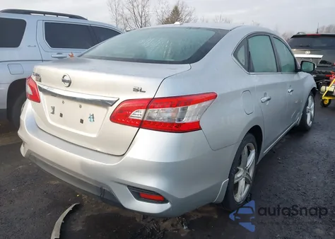 2017 Nissan Sentra Sl z USA, uszkodzony, nr VIN 3N1AB7AP8HY355456